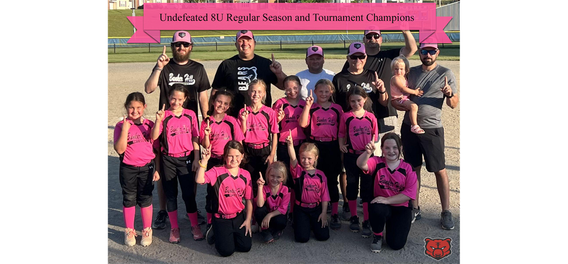 8U Softball Champions